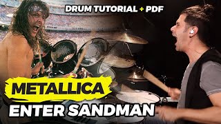 Enter Sandman METALLICA  Tutorial  PDF [upl. by Irod]