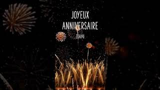 JOYEUX ANNIVERSAIRE ZOAMI Shorts [upl. by Browning855]