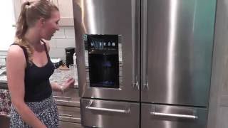 Kitchen Aid Refrigerator review KRMF706ESS [upl. by Martz]