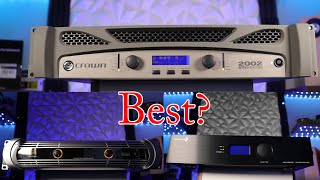 Best Subwoofer Amp  Crown XTI vs Behringer NX vs Dayton APA1200DSP [upl. by Udele]