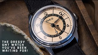 Practical elegance is found in this HIGHLY underrated watch  Vario Empire GMT Watch [upl. by Ajram631]