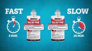 Christys Red Hot 2Part Adhesives [upl. by Enimisaj741]