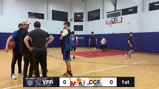 YFR vrs CCF Varsity Basketball [upl. by Sarson519]