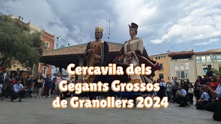 Cercavila dels Gegants Grossos de Granollers 2024 Festes de lAscensió  07052024 [upl. by Arta]