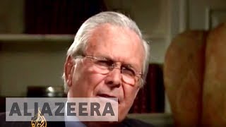 Rumsfeld in heated conversation with Al Jazeera [upl. by Fianna958]