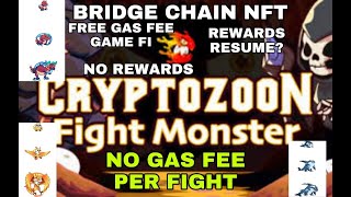 CRYPTOZOON NO GAS FEE NO REWARDS NEW ZOAN NFT TRAINER HYBRIDIZING [upl. by Uy]