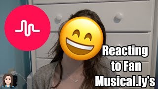 Reacting to Fan Musicallys  Kelli Maple [upl. by Adnalor]