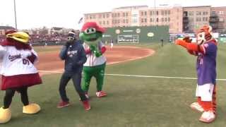 Mascot Dance Off  Reedy River Rivalry [upl. by Eiram]