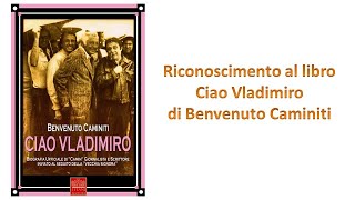 Riconoscimento Libro Ciao Vladimiro [upl. by Ayatal233]