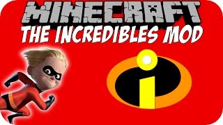 Minecraft DIE UNGLAUBLICHEN MOD The Incredibles Mod Deutsch [upl. by Alyar]