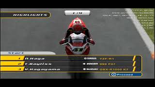 AetherSX 720 Hannspree Ten Kate Honda SBK Superbike World Championship PS2 Emulator [upl. by Iznik]