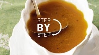 Turkey Gravy Recipe How to Make Turkey Gravy from Drippings Recipe for Turkey Gravy [upl. by Abekam]