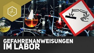 Gefahrenanweisungen im Labor [upl. by Suinotna118]