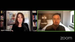 Marianne Williamson live with Julian Assanges brother Gabriel Shipton [upl. by Son]