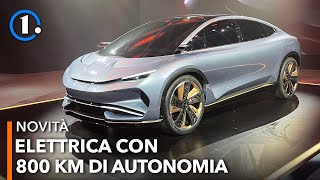 Il SUV elettrico italiano con 800 Km di AUTONOMIA e 816 CV [upl. by Hgeilhsa200]