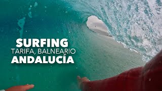 Encontré Olas Cristalinas🌊Surf en Tarifa Balneario [upl. by Anos]