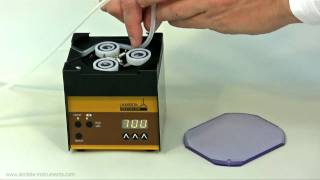 Peristaltic pumps LAMBDA Tubing insertion [upl. by Kinna]