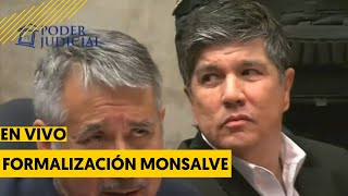 EN VIVO Audiencia de formalización de Manuel Monsalve imputado como autor de delitos sexuales [upl. by Iverson952]