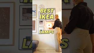 best ikea lamps ✨ ikea lamps lamp ikeafinds ikeastore interiordesign homedecor homeinspo [upl. by Coit286]