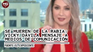 📢 VICKY DÁVIA ENVÍA DURO MENSAJE A MEDIOS DE COMUNICACIÓN CON AGENDA POLÍTICA [upl. by Barron]