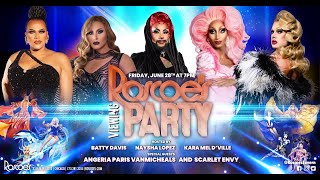 Angeria amp Scarlet  Roscoes RuPauls Drag Race All Stars 9 Viewing Party [upl. by Nabla]