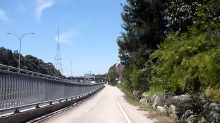 Sydney Bicycle Adventure Lane Cove to ArtarmonNorth Shore Cycle Path [upl. by Ecirtahs]