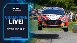 🔴 Qualifying LIVE  ERC Barum Czech Rally Zlín 2024 [upl. by Anileve]