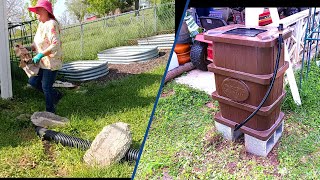 Clean Up  Rain Barrel Install [upl. by Marcus]