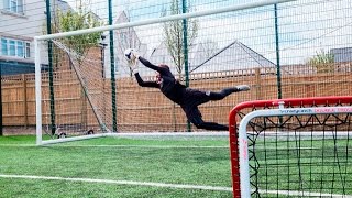 Goalkeeper training session at Crystal Palace FC with Crazy Catch [upl. by Hy]