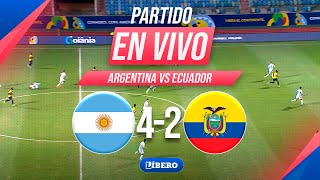 🔴 ARGENTINA 42 ECUADOR EN VIVO  COPA AMÉRICA 2024  Líbero [upl. by Arley786]