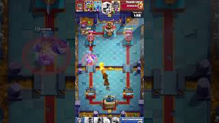 Clash Royale Giant Skeleton Evo Wizard vs Elite Barbarian Mega Knight Deck clashroyale free2play [upl. by Yznel491]