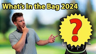 ⛳️📊 Whats In The Bag 2024 On Course Data [upl. by Oramlub853]