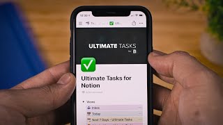 The Best Way to Manage Tasks and Projects in Notion [upl. by Adlitam205]