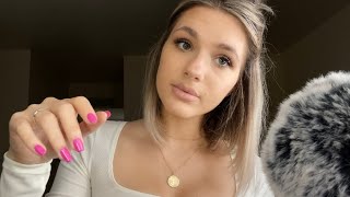 ASMR Close Whisper Ramble Neighborhood Gossip W Hand Movements [upl. by Nirok311]