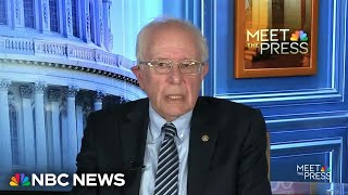 Sen Bernie Sanders says Israel has broken international law and American law Full interview [upl. by Aitital]