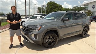 Is the 2024 VW Atlas Peak Edition a better SUV than a Nissan Pathfinder Rock Creek [upl. by Eeramit]