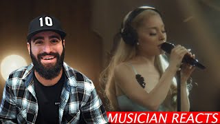 Ariana Grande  Tattooed Heart Live from London  Musicians Reaction [upl. by Farrel426]