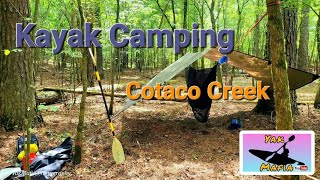 Kayak Camping Cotaco Creek [upl. by O'Neill]