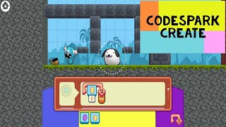 CodeSpark Create  How to Make a Game Story Foo in Codespark Academy Gameplay Tutorial [upl. by Nahgeem891]