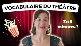 Vocabulaire du théâtre au bac  💪🏻 en 5 min [upl. by Karly]