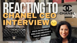 Reacting to rare Bloomberg interview with Leena Nair CEO of Chanel 😶 5 main takeaways chanel [upl. by Yendirb]