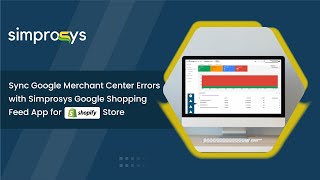 How to Sync Google Merchant Center Errors with Simprosys Google Shopping Feed [upl. by Tallula]