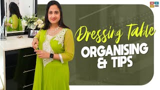 Dressing Table Organising amp Tips  Tamada Media  Nandus World  Dressing Room Vlog [upl. by Kasevich322]