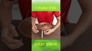 I make free solar stove shorts [upl. by Danika]