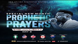 JULY SPECIAL NEW MONTH PROPHETIC PRAYERS  DAY 2  NSPPD  2ND JULY 2024 [upl. by Odawa]