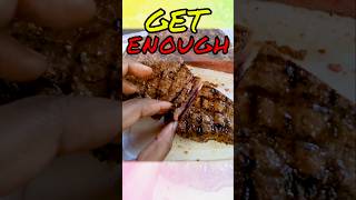 RAW or Rare Coca Cola steak 🥤 steakrecipe bbq food [upl. by Lyon]