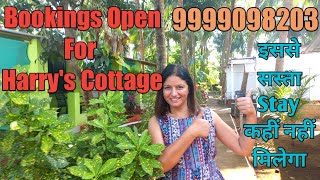 Bookings Open for Harrys Cottage Palolem amp Agonda Beach South Goa  Food amp Stay India [upl. by Esya]