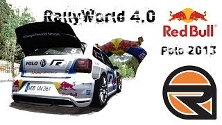 rFactor  VW Polo R WRC 2013  RallyWorld 40  Test  HD [upl. by Anivlac]