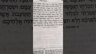 TORAH READING FOR MINCHAH OF YOM KIPPUR MAFTIR 2024 קריאת התורה למנחה יום כיפור [upl. by Basham67]