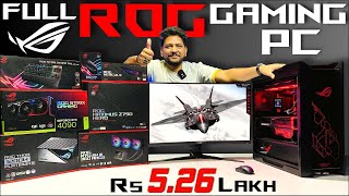 Full ROG Gaming PC 🤯🤯 Worth 526 Lakh  RTX 4090  ROG  9532777615  Mr Pc Wale [upl. by Acillegna311]